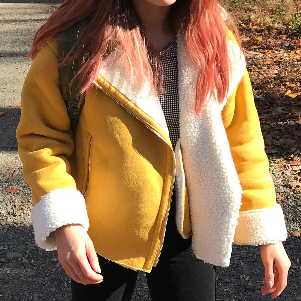 Yellow Sherpa Jacket